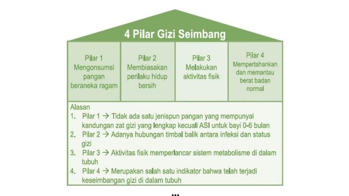 4 Pilar Gizi
